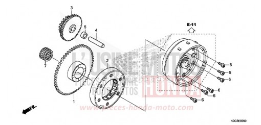 EMBRAYAGE DE DEMARRAGE C125AK de 2019